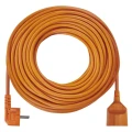 Przedłużacz 40m, 1 gniazdo, pomarańczowy, PVC, 230V, 1,5 mm2