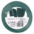 Przedłużacz 5m, 1 gniazdo, zielony, PVC, 1 mm2