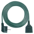 Przedłużacz 5m, 1 gniazdo, zielony, PVC, 1,5 mm2