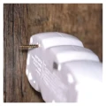 Przedłużacz 7m, 3 gniazda, z wyłącznikiem, biały, PVC, 1 mm2