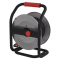 Przedłużacz bębnowy ogrodowy 25m, 4 gn, czarny, guma-neopren, 230V, 1,5 mm2
