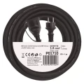 Przedłużacz ogrodowy 10m, 1 gniazdo, czarny, guma-neopren, 230V, 1,5 mm2