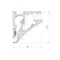 Profil LED P10-1