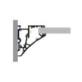 Profil LED P10-1 biały