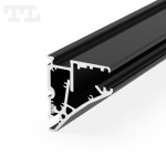 Profil LED P10-1 czarny