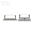 Profil LED P13-1 biały