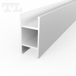 Profil LED P13-10 biały