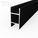 Profil LED P13-10 czarny