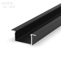 Profil LED P14-2 czarny