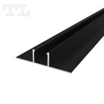 Profil LED P17-1 czarny
