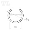 Profil LED P19-1 srebrny