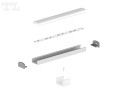 Profil LED P4-1 srebrny