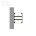 Profil LED P4-10 srebrny