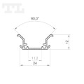Profil LED P11-3 srebrny
