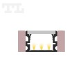 Profil LED P24-2 srebrny