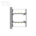 Profil LED P23-10 srebrny