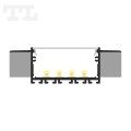 Profil LED P23-7 czarny