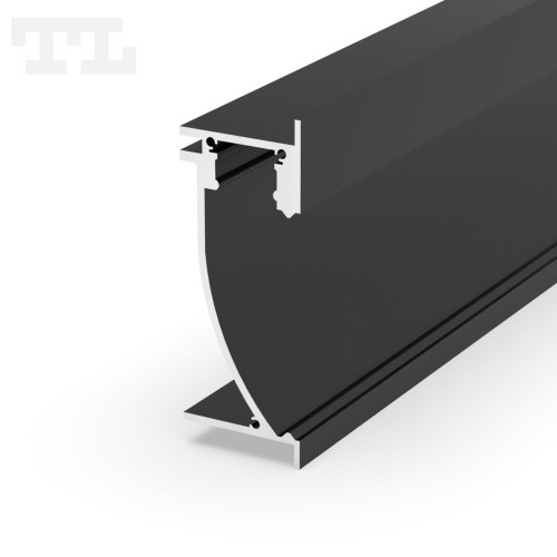Profil LED P26-2 czarny