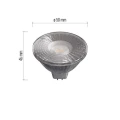 Żarówka LED Classic MR16 / GU5,3 / 4,5 W (28 W) / 380 lm / ciepła biel