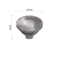 Żarówka LED Classic MR16 / GU5,3 / 4,5 W (31 W) / 380 lm / neutralna biel
