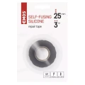 Silikonowa taśma samowulkanizująca 25mm / 3m czarna