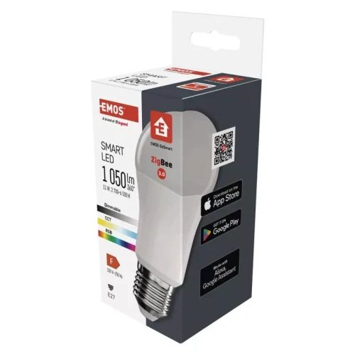 GoSmart Żarówka LED A60 E27 11W (75 W) 1 050 lm RGB  ściemnialna  Zigbee