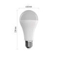 GoSmart Żarówka LED A65 E27 14W (94 W) 1 400 lm RGB ściemnialna Zigbee