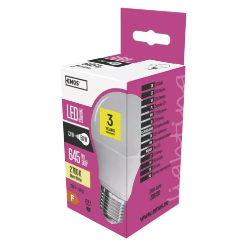 Żarówka LED Classic A60 E27 7,3 W (50 W) 645 lm ciepła biel