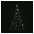 Dekoracja ogrodowa - 180 LED choinka 180 cm, zimna biel, IP44, timer