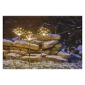 Dekoracja ogrodowa - 180 LED fajerwerki 65 cm, ciepła biel, IP44, timer