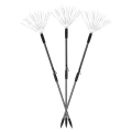 Dekoracja ogrodowa - 180 LED fajerwerki 65 cm, zimna biel, IP44, timer