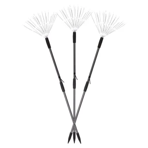 Dekoracja ogrodowa - 180 LED fajerwerki 65 cm, zimna biel, IP44, timer