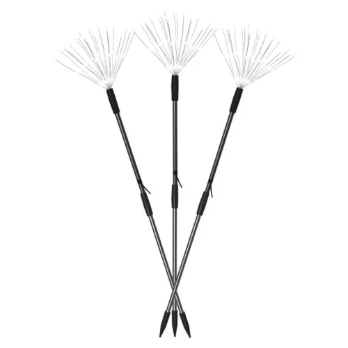 Dekoracja ogrodowa - 180 LED fajerwerki 65 cm, zimna biel, IP44, timer