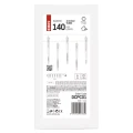 Dekoracje - 140 LED 10x sopel 29 cm 3,6 m, zimna biel, IP44