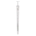 Dekoracje - 140 LED 10x sopel 29 cm 3,6 m, zimna biel, IP44