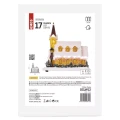 Dekoracje - 17 LED świąteczny kościół 26x16x29 cm, 3x AA ciepła biel, IP20