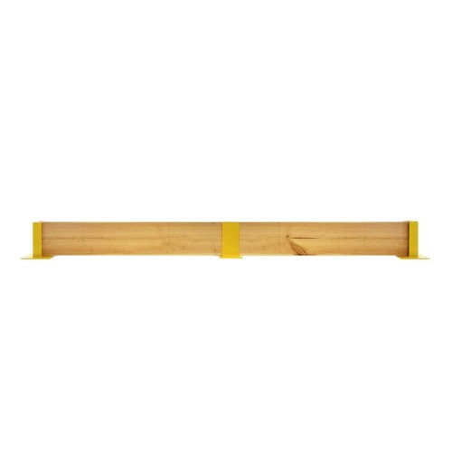 Zestaw osłona regałów drewniana podwójna wys. 20 cm dł. 252 cm