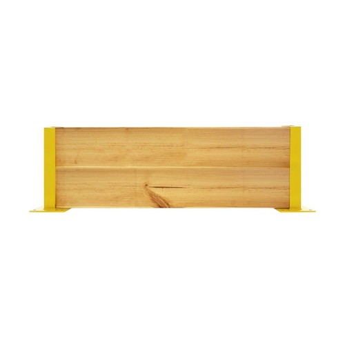 Zestaw osłona regałów drewniana pojedyncza wys. 40 cm dł. 120 cm