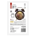 Dekoracje - 2 LED dekoracja świąteczna budzik 19 cm, 3x AA, ciepła biel, IP20, timer