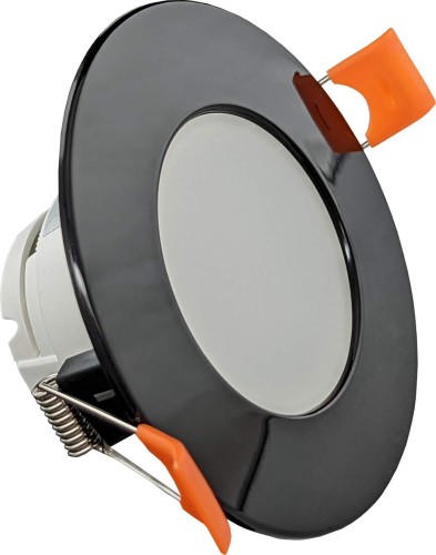 LED BONO-R BLACK 8W NW 580lm - Oprawa LED do zabudowy p/t