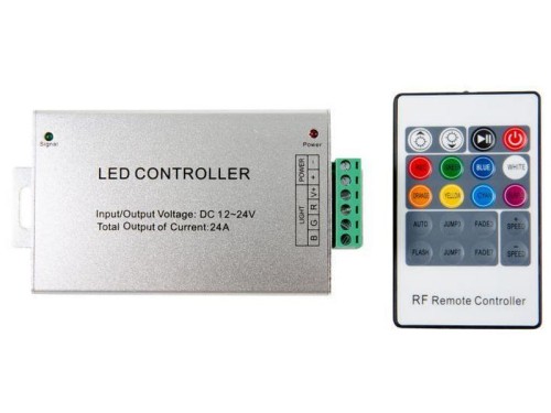 Sterownik LED RGB RF 20 przycisków max.288W/ 76W