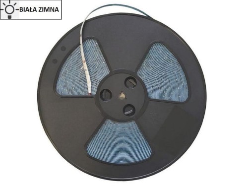 Taśma LED 2835 6000 diod 480W-9,6W/1m 12V IP20 6500K 600lm/1m rolka 50m