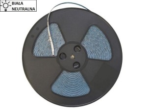 Taśma LED 5050 3000 diod 720W-14,4W/1m 12V IP20 4000K 800lm/1m rolka 50m