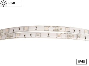Taśma LED 5050 SMD150 36W-7,2W/1m 12V IP63 RGB rolka 5m