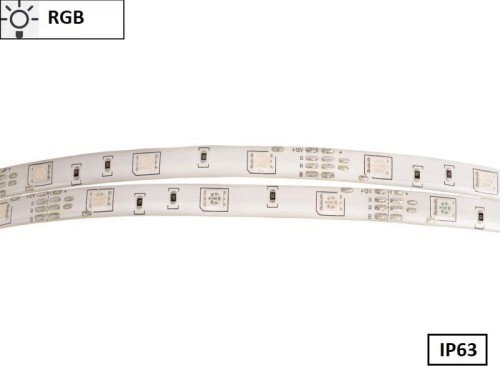 Taśma LED 5050 SMD150 36W-7,2W/1m 12V IP63 RGB rolka 5m