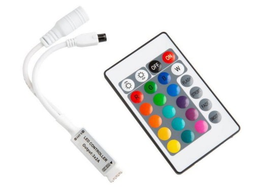 Sterownik LED RGB IR 24 przyciski 6A 72W