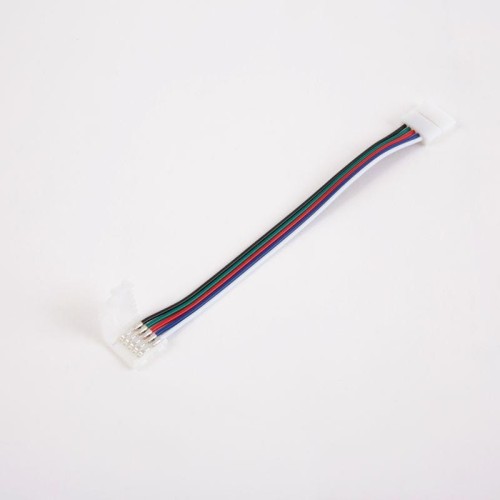 Złączka LED RGBW 12mm dwustronna z przewodem