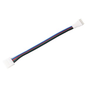 Złączka LED RGBW 12mm dwustronna z prz. pin/złączk