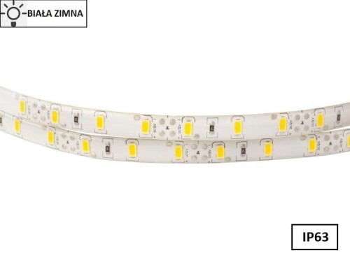 Taśma LED 5630 SMD300 95W-19W/1m 12V IP63 6500K 1550lm/1m rolka 5m