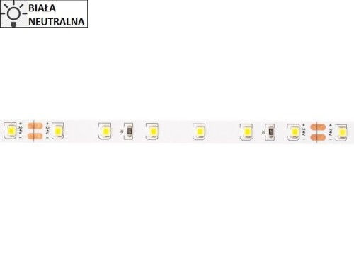 Taśma LED 2835 SMD300 54W-10,8W/1m 24V IP20 4000K 500lm/1m rolka 5m